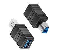 MALSSE Adaptador de puerto de impresora USB 3.0 / tipo C, extensor de 5 Gbps para transmisión de datos fiable entre dispositivos electrónicos, velocidad estable, adaptador USB B