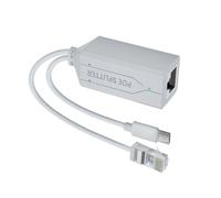 MALSSE Adaptador multifunción USB/tipo C divisor de alimentación y transferencia de datos para cámaras CCTV, dispositivo de red, cable Ethernet