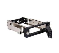 MALSSE Bandeja de bahía de 3.5 a 5.25 pulgadas para discos duros, soporte de base de montaje, marco convertidor para PC, accesorios de computadora, soporte de disco duro