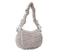 MALSSE Bolsa acolchada multiusos para entusiastas del aire libre, bolsa de hombro para mujer con almacenamiento seguro en las axilas, Gray, One Size