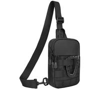 MALSSE Bolso cruzado para hombres y mujeres, bolso compacto con eslingas, bolsa deportiva para correr, bolsas de hombro, bolsas de hombro para regalo para mujer