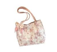 MALSSE Bolso de hombro creativo casual para axilas con gran capacidad, diseñado para estudiantes universitarios y viajeros, bolsa de moda, a, One Size