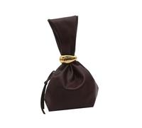 MALSSE Bolso de mano de moda para mujer, único y práctico, con asa superior con interior espacioso para fiestas o uso diario, fiesta, cita, Color café, One Size