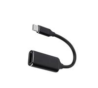 MALSSE Cable convertidor tipo C con carcasa de metal, cable apto para viajes para transmisión de video, conexión suave de dispositivos, adaptadores USB C