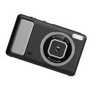 MALSSE Cámara digital 4K amigable con viajes con tecnología de detección y estabilización de 50 MP para disparos nítidos y detallados