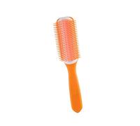 MALSSE Cepillo de pelo de nailon con 9 filas para desenredar, para mujeres y hombres, voluminizador, moldeado, separador, definición, rizos, regalos