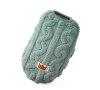 MALSSE Chalecos con forro polar para mascotas pequeñas, control de temperatura, movimiento flexible, cómodo, para el hogar, compañero de invierno, lavable a máquina, ropa para gatos