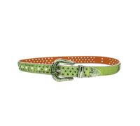 MALSSE Cinturón de cintura con corazón verde, cinturón casual con hebilla con joyas, resistente para playa, joyas, cinturones de diamantes de imitación para vestidos para mujeres y hombres, verde, G