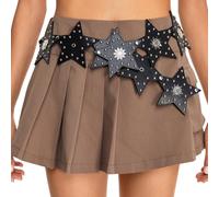 MALSSE Cinturón de cintura para vestidos, ropa de fiesta, mujeres y hombres, con remaches, accesorios de cintura para uso diario, cinturón de moda