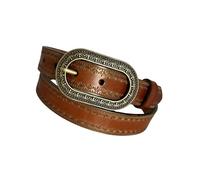 MALSSE Cinturón de piel sintética para jeans y vestidos, para fiestas temáticas, Marrón bronce, Talla única