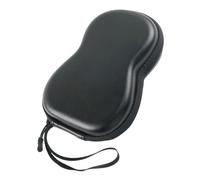 MALSSE Cómoda caja de almacenamiento para púas de guitarra, bolsa impermeable, funda protectora a prueba de golpes, soporte para púas de guitarra, l