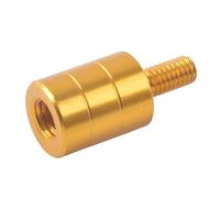 MALSSE Conector de mango de red de aterrizaje de pesca, convertidor de cabeza de barra, pieza de repuesto, conector de inmersión de pesca, convertidor de cabeza de caña de pescar