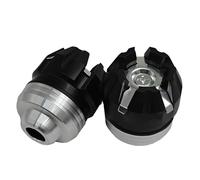 MALSSE Copas de horquilla delantera de aluminio industrial para motocicletas, motocicletas delanteras que protegen contra choques, taza de aluminio