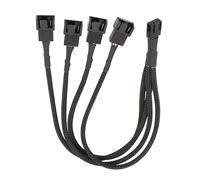 MALSSE Divisor de ventilador de PC de 3/4 vías, cabecera de 1 a 3/convertidor, accesorios de refrigeración para computadora