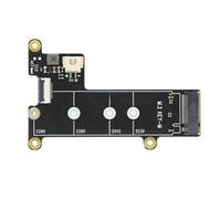 MALSSE Efficient X1001 PCIE a 2 NVME SSD 2280-2242-2230 SSD Placa de expansión para mejorar la velocidad de transferencia de datos, cable de uso amplio