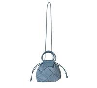 MALSSE Elegante bolso cruzado acolchado de nailon acolchado con correa ajustable, ideal para mujer, bolso de hombro casual, Blue, One Size