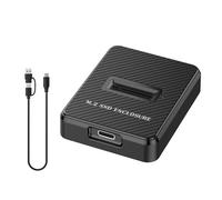 MALSSE Estación de acoplamiento Nvme a USB C para almacenamiento de viaje de hasta 2 TB con adaptador NVMe avanzado de velocidad de 10 Gbps