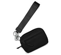 MALSSE Everyday Essential - Cartera de nailon resistente al desgaste, práctica tela que sostiene lo esencial de forma segura para mujeres y niñas, Black