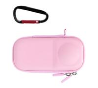 MALSSE Funda de transporte rígida a prueba de golpes para cámara de acción 360 con forro suave y diseño resistente al agua, funda de viaje, a