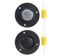 MALSSE Juego de altavoces de tweeter de 3 pulgadas, 30 W, 74 mm, con cúpula de película de seda, altavoz de 25 núcleos para mejorar la alta fidelidad de sonido