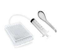 MALSSE Juego de fabricación de caviar fácil de usar, adecuado para cocineros caseros y cocinas profesionales, resistente y diseña, accesorio de cocina en el hogar