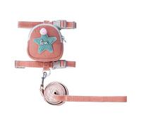 MALSSE Mochila de entrenamiento para perros, bonita bolsa de sillín y correa para viajes, camping, camping, bolsa para perros, suministros para mascotas