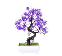 MALSSE Planta decorativa de imitación resistente y fácil de usar, para decoración en ciudades ajetreadas, sala de estar, decoración de mesa