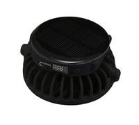 MALSSE Práctico ventilador de mano de 1000 mAh, silencioso, portátil, recargable, dispositivo de refrigeración portátil, con textura ABS, ventilador solar portátil