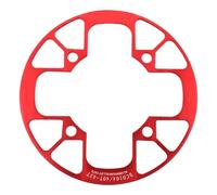 MALSSE Protector de bicicleta de montaña, cubierta de protección de aleación de aluminio, protección de manivela de bicicleta, protector de plato, protector de rueda de cadena de montaña