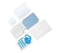 MALSSE Protector de pantalla de cristal endurecido 9H para cámara deportiva, protector de pantalla preciso para lente