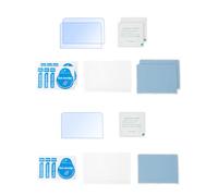 MALSSE Protector de pantalla de vidrio templado fino resistente al aceite para cámara 360, antiarañazos, antihuellas, dureza 9H, a prueba de golpes, para cámara