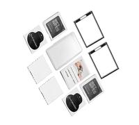 MALSSE Protector de pantalla LCD de vidrio para pantalla LCD, inastillable, protector de dureza de repuesto para arañazos