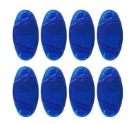 MALSSE Reflectores para radios de bicicleta, 8 unidades, clip para radios de rueda, reflectores para bicicletas
