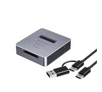 MALSSE Reliability NVMe - Adaptador de carcasa de unidades sólidas para laptop, lector de discos duros de escritorio, mejora con cable interno