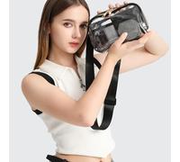 MALSSE Riñonera impermeable para deportes al aire libre y viajes, bolsa de hombro ajustable, bolsa de almacenamiento ajustable