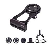 MALSSE Soporte de extensión ajustable para manillar de bicicleta de carretera, soportes de luz, adaptadores de montaje para computadora de bicicleta, soporte de extensión para manillar de carretera