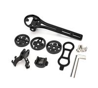 MALSSE Soporte de extensión para manillar de bicicleta, soporte ajustable para bicicleta, bicicleta, computadora, ciclismo, computadora