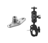 MALSSE Soporte de montaje para bicicleta para 3 bicicletas, adaptador de manillar de bicicleta, accesorio para soporte de bolsillo 3