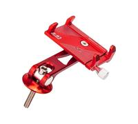 MALSSE Soporte de teléfono de aleación de aluminio para bicicleta, soporte superior para teléfono, soporte ajustable para bicicletas, accesorios para bicicletas de carretera