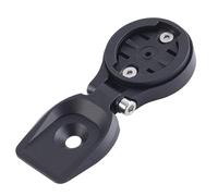 MALSSE Soportes regulables de aleación a prueba de golpes para bicicleta, tapas de vástago de computadora de alta capacidad de carga para ciclismo, estabilidad de computadora, soportes de navegación