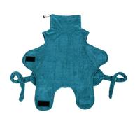 MALSSE Toalla de baño de microfibra de alta absorción para perros, de secado rápido