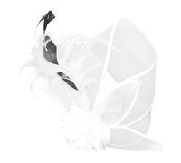 MALSSE Tocado de cosplay para fiesta, boda, mujer, flapper, espectáculos de escenario, pin para el pelo, vintage de los años 20