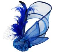 MALSSE Tocado de cosplay para fiesta, boda, mujer, flapper, espectáculos de escenario, pin para el pelo, vintage de los años 20