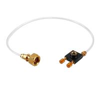 MALSSE Válvulas de llenado de tanque plano, adaptador de tanque de inflado, adaptador de estufa, tubo de propano rellenado, válvulas de propano
