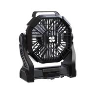 MALSSE Ventilador de camping multifuncional con gancho y textura de batería grande, adecuado para mejorar la circulación del aire, ventilador de refrigeración recargable para tienda de campaña