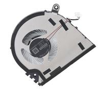 MALSSE Ventilador de CPU DC5V 0.45A 4Pin 4wire Laptop Ventilador de refrigeración para portátiles 7440 7640 2023 13th Notebook Radiadores