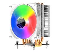 MALSSE Ventilador de PC para computadoras de escritorio, rendimiento RGB, refrigeración de 6 tubos de calor, ventilador de CPU