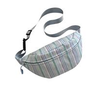 MALSSE Versátil mochila de un solo hombro con amplio almacenamiento, casual, bolsa cruzada para entusiastas del fitness, bolsa cruzada de moda, Blue, One Size