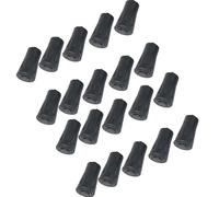 MALSSE Walking Aid - Protectores de punta de bastón de goma con textura de goma, adecuada para senderismo al aire libre y escalada de montaña, gorra de goma