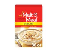 Malt-O-Meal Cereal de trigo caliente, sabor original, caja de 36 onzas